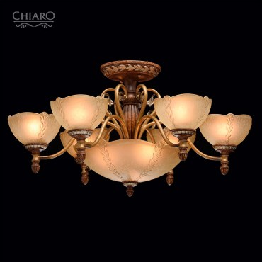 Люстра потолочная CHIARO 254012909 Версаче 9x60W Е27